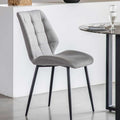 Gondomar Dining Chair Light Grey (2 Pack)