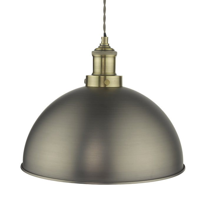 Governor Pendant Antique Chrome Antique Brass<br>Antique Chrome