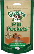 Greenies Pill Pockets Canine Cheese Flavor Dog Treats