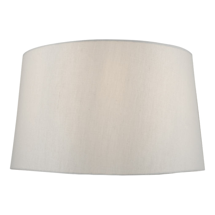 Griffith Grey Faux Silk Tapered Drum Shade 30cm<br>Grey