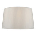 Griffith Grey Faux Silk Tapered Drum Shade 30cm<br>Grey