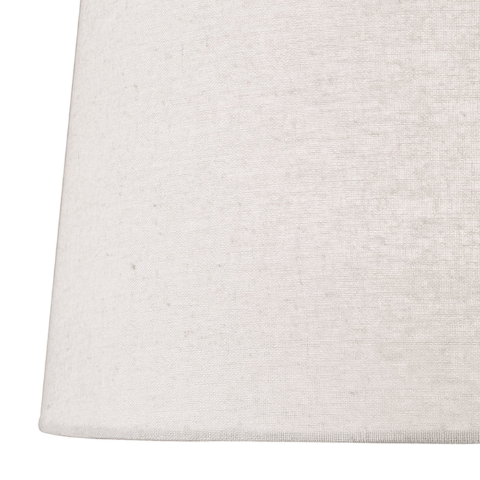 Griffith Grey Linen Tapered Drum Shade 30cm<br>Grey