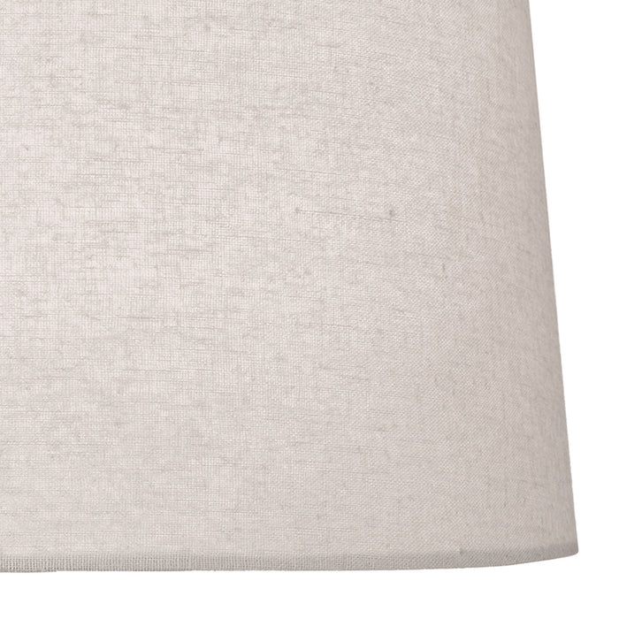 Griffith Grey Linen Tapered Drum Shade 30cm<br>Grey