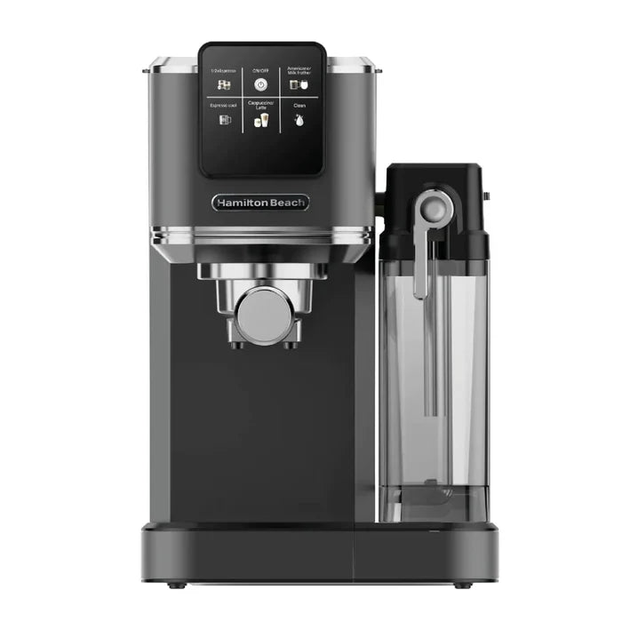 Hamilton Beach HBC7210B BaristaPro+ Touch 8-in-1 Espresso Machine - Black