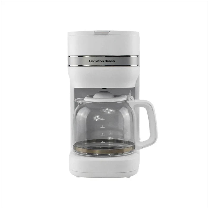 Hamilton Beach HBC9453MW Ella Filter Coffee Machine- White