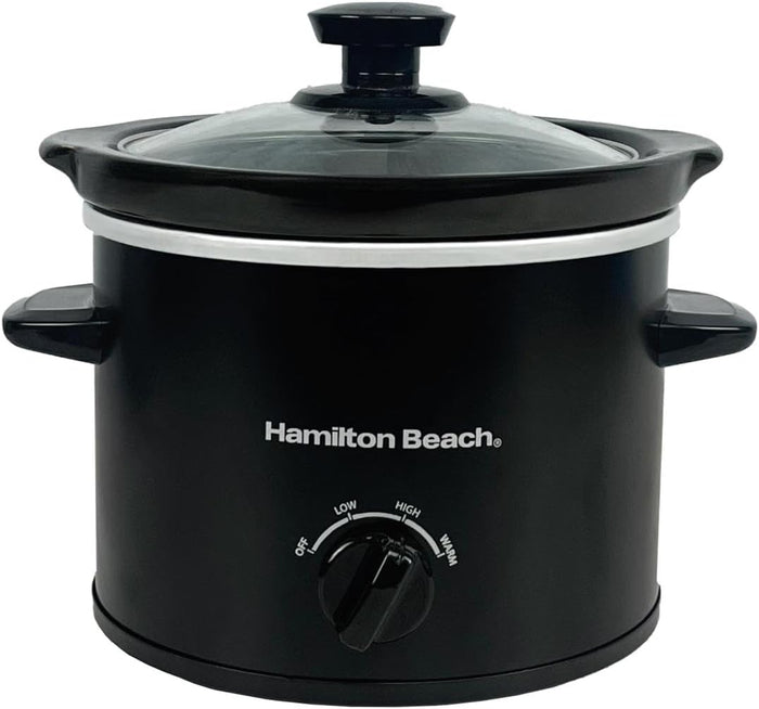 Hamilton Beach HBSC020B The Mighty Mini 1.8L Slow Cooker - Black