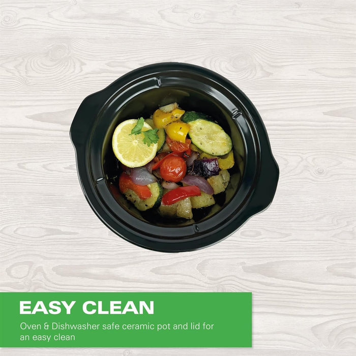 Hamilton Beach HBSC020B The Mighty Mini 1.8L Slow Cooker - Black