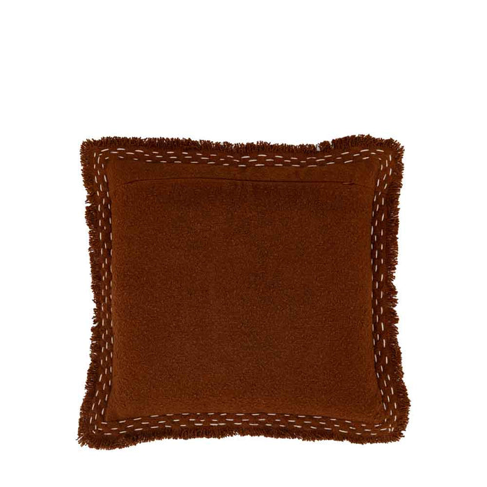 Harmony Cushion Rust - Poly Filled