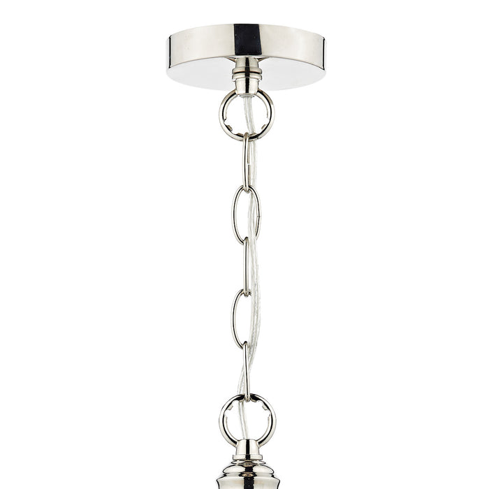 Heath 1 Light Pendant Polished Nickel<br>Polished Nickel