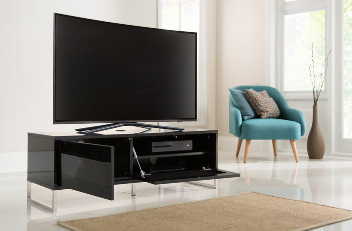 Helium 1200 <br> TV Stand <br> Black