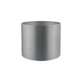 Hilda Grey Faux Silk Drum Shade 12cm<br>Grey