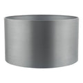 Hilda Grey Faux Silk Drum Shade 40cm<br>Grey