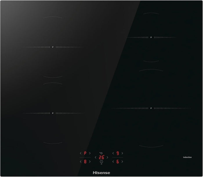 Hisense HI6401BSC 59.5cm Induction Hob - Black