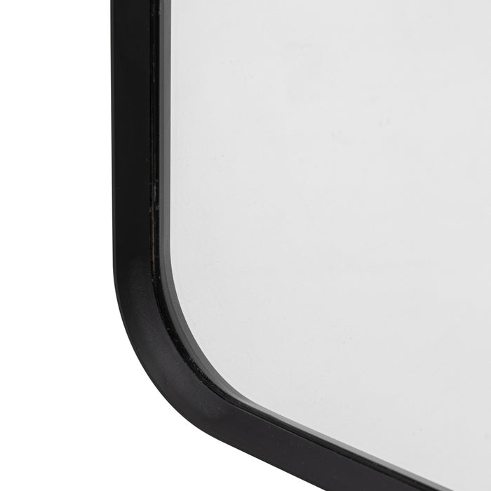 Holworth Arch Mirror Black Small
