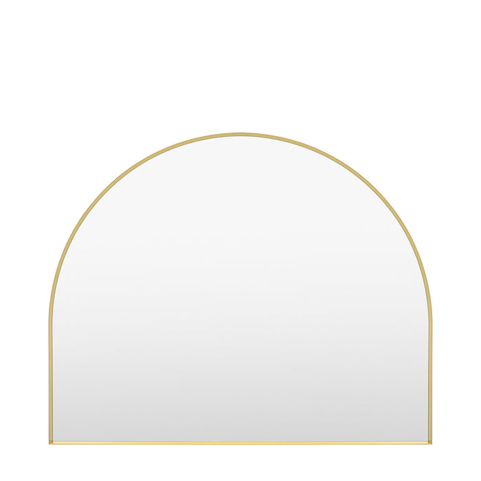 Holworth Overmantle Mirror Gold