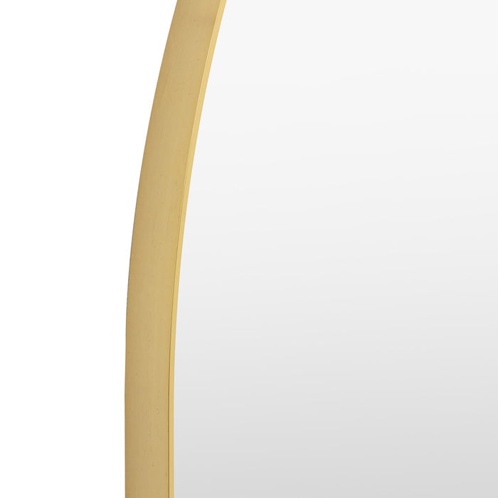Holworth Overmantle Mirror Gold