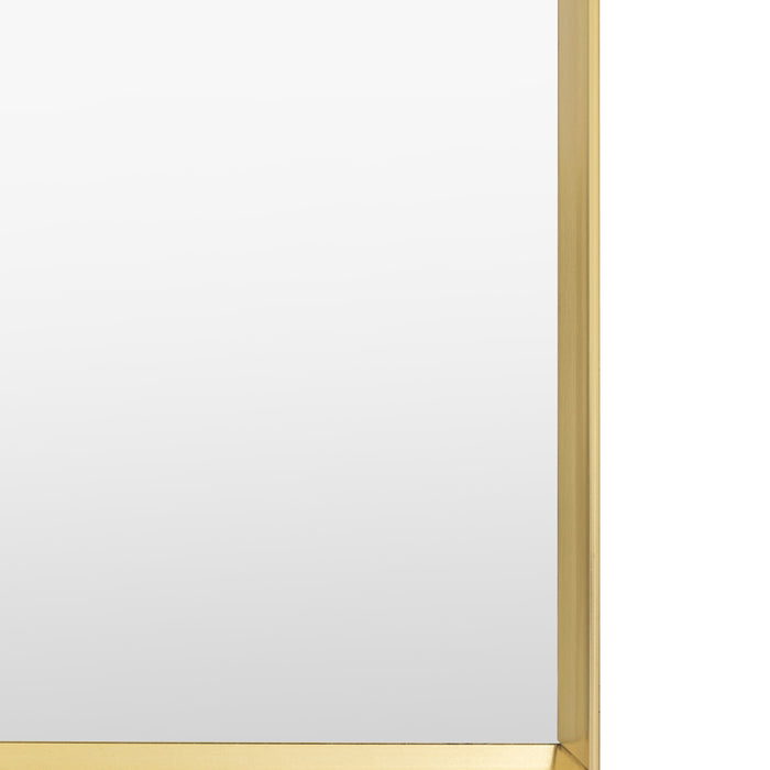 Holworth Overmantle Mirror Gold