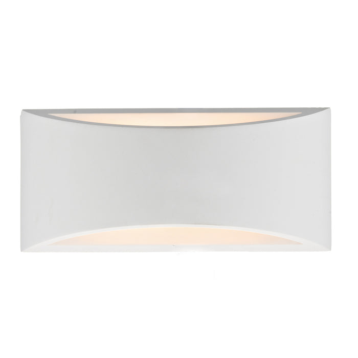 Hove Wall Washer Large<br>Paintable Plaster