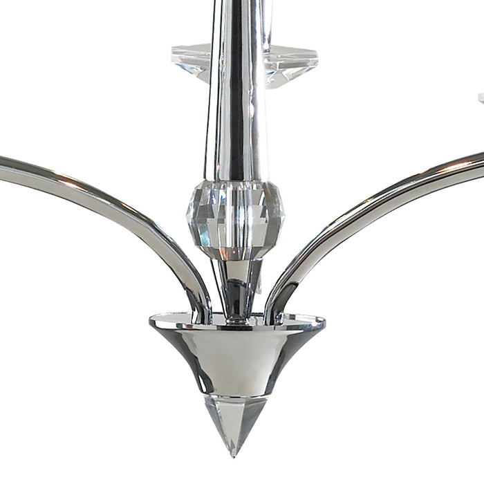 Hyperion 3 Light Dual Mount Pendant Polished Chrome Crystal<br>Polished Chrome