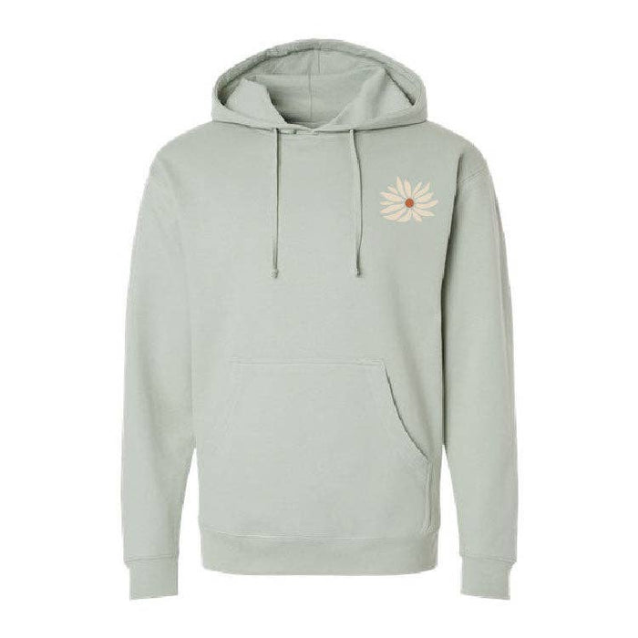 In Full Bloom Unisex Hoodie - Dusty Sage