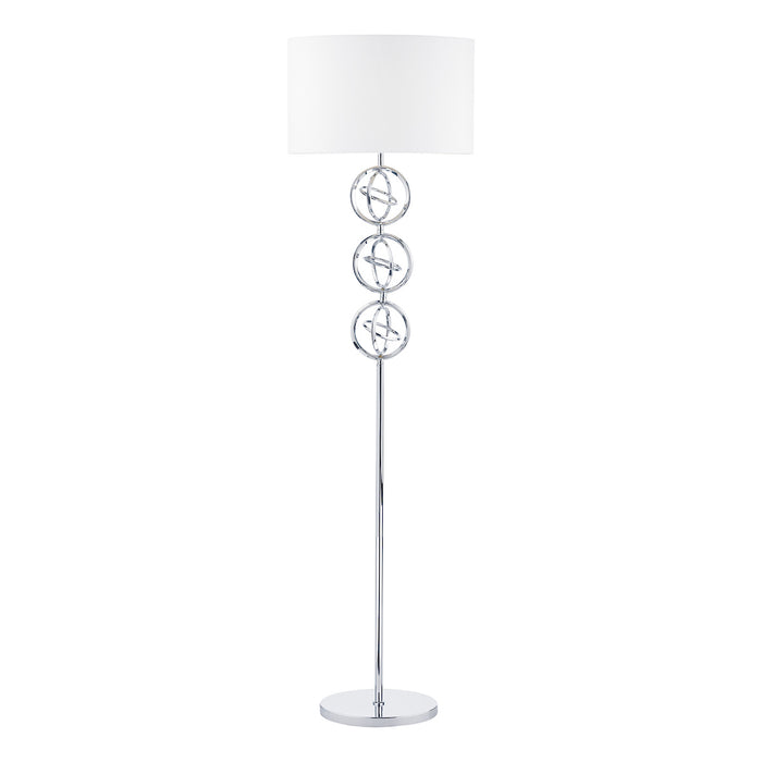 Innsbruck Floor Lamp Polished Chrome With Shade <br>Polished Chrome