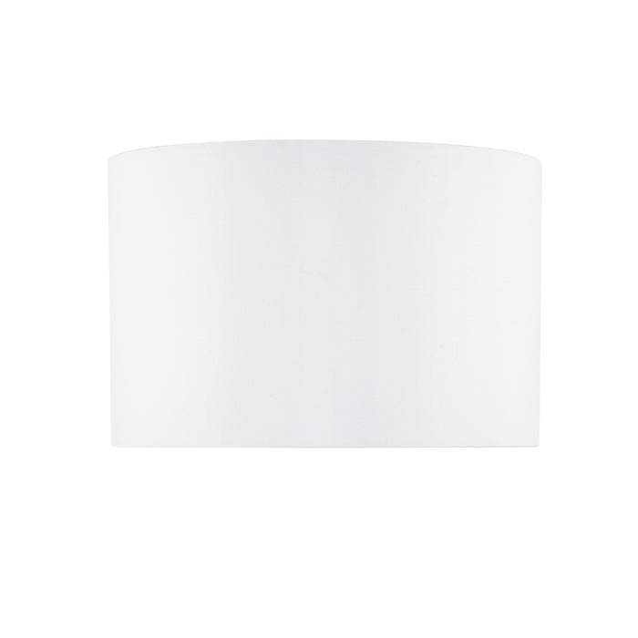 Innsbruck Ivory Faux Silk Oval Shade 30cm<br>Ivory