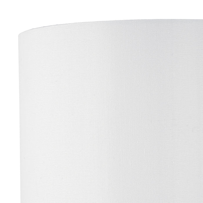 Innsbruck Ivory Faux Silk Oval Shade 30cm<br>Ivory