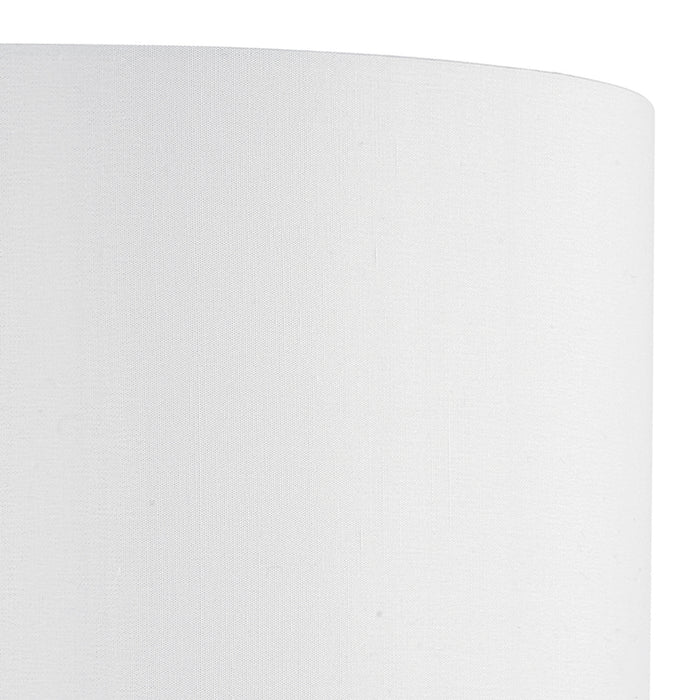 Innsbruck Ivory Faux Silk Oval Shade 30cm<br>Ivory