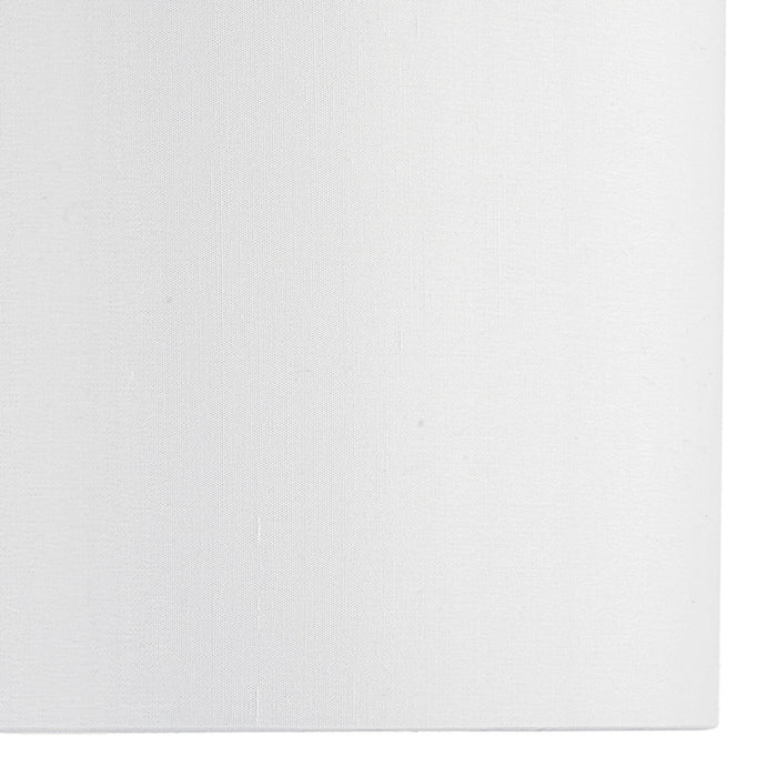 Innsbruck Ivory Faux Silk Oval Shade 30cm<br>Ivory