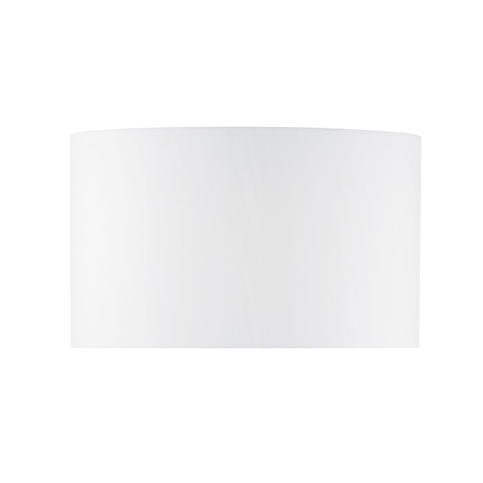 Innsbruck Ivory Faux Silk Oval Shade 44cm<br>Ivory