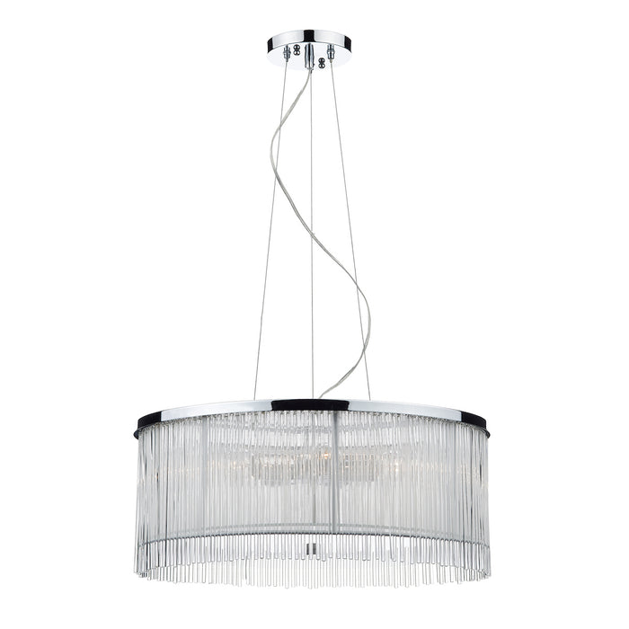 Japan 50cm 3 Light Pendant White<br>Glass
