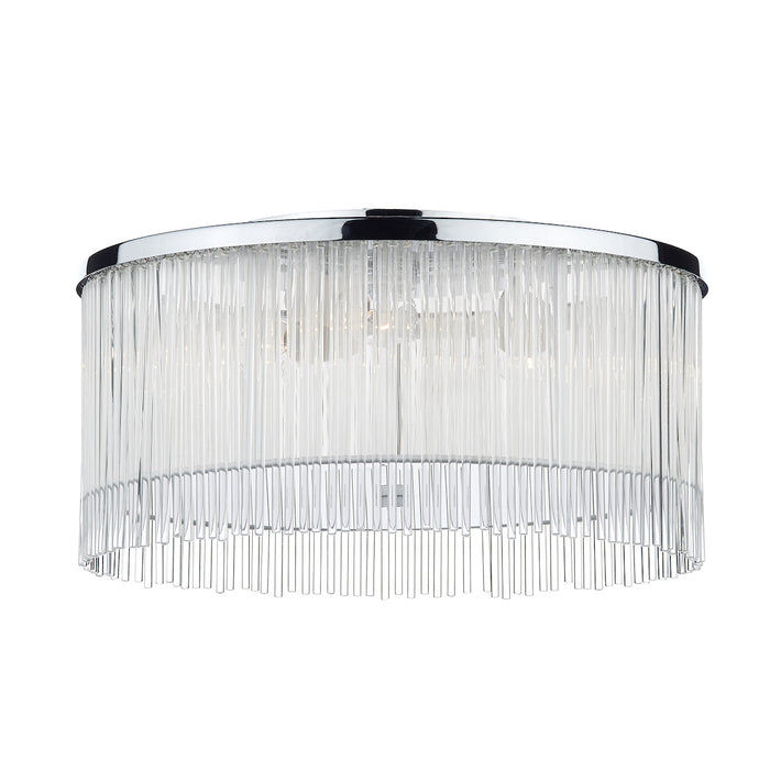 Japan 50cm 3 Light Pendant White<br>Glass