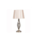 Jenna Twisted Base Antique Brass Table Lamp