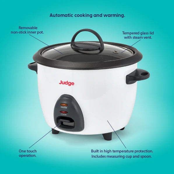 Judge Electricals - JEA106 Rice Cooker -  1lt