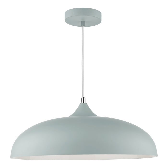 Kaelan 1 Light Pendant Soft Matt Grey<br>Matt Grey