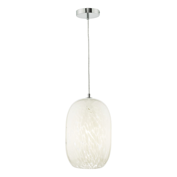 Kari Pendant White Glass<br>White Glass