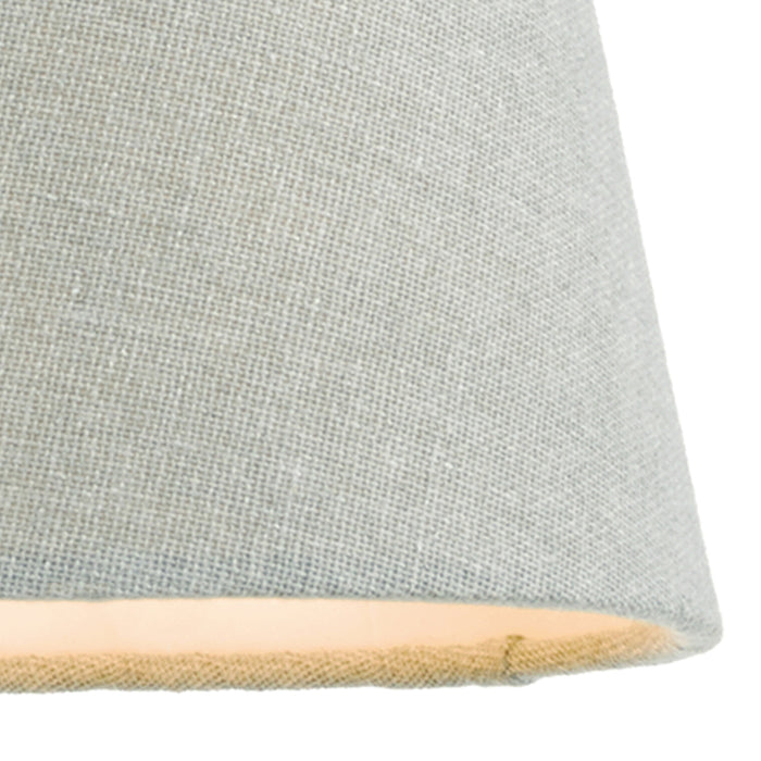 Kelso Black Cotton Drum Shade 28cm<br>Black