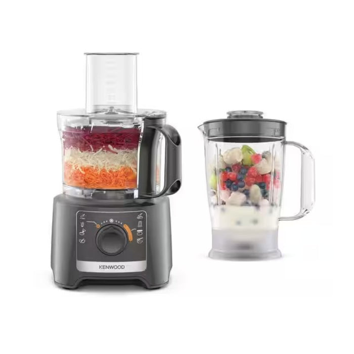 Kenwood FDP31.170GY MultiPro Compact 800 Watts Food Processor &amp; Blender
