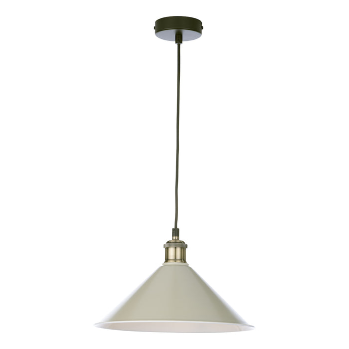 Kinsley Easy Fit Metal Shade Matt Taupe 30cm<br>Matt Taupe
