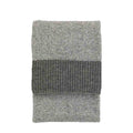 Knitted Parting Throw Grey