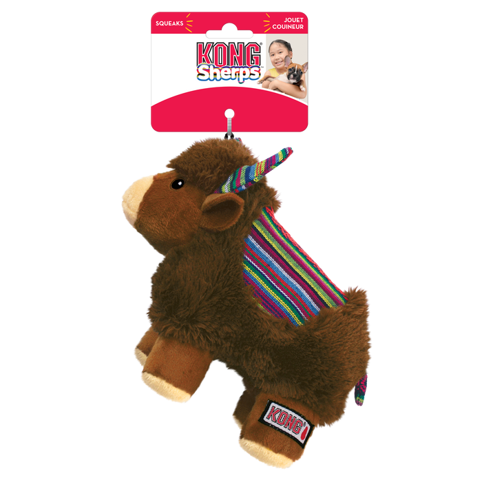 KONG Sherps Yak Dog Toy