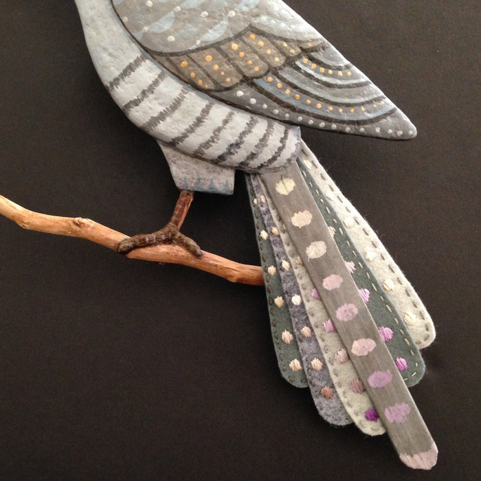 "KULTA KÄKÕNEN (Darling Cuckoo)" by artist Ulla Anobile