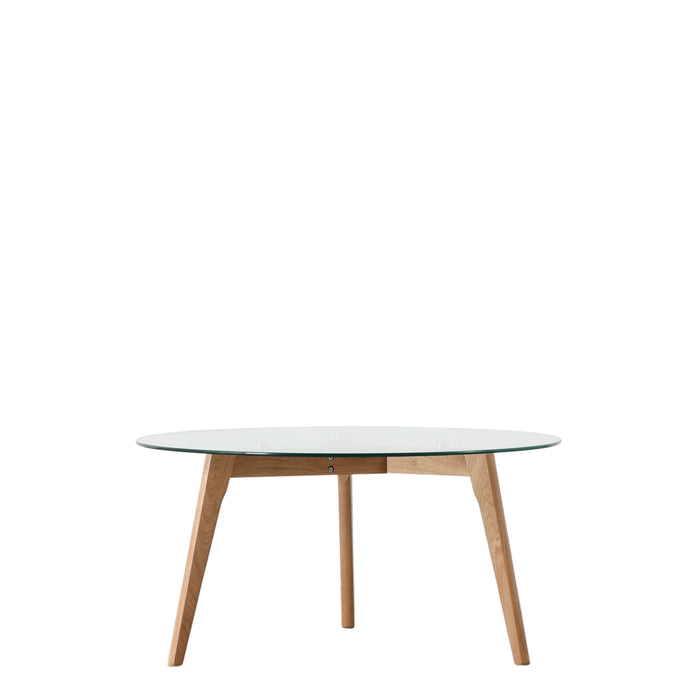 Kyoto Round Coffee Table Oak