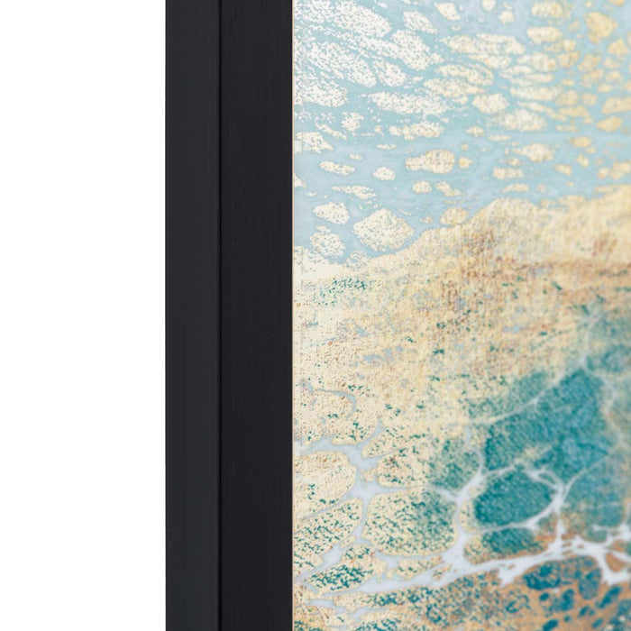 Lagoon Framed Canvas