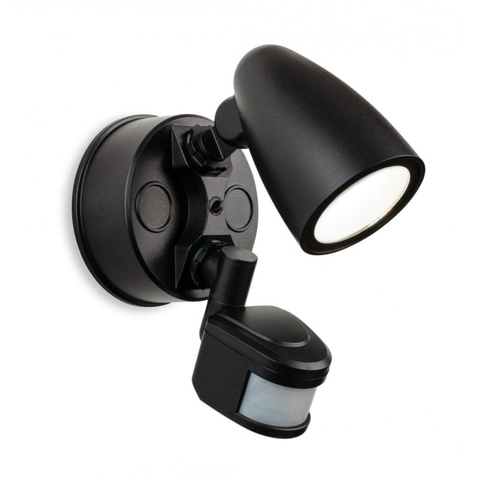 LED and Sensor Exterior Wall Spotlight