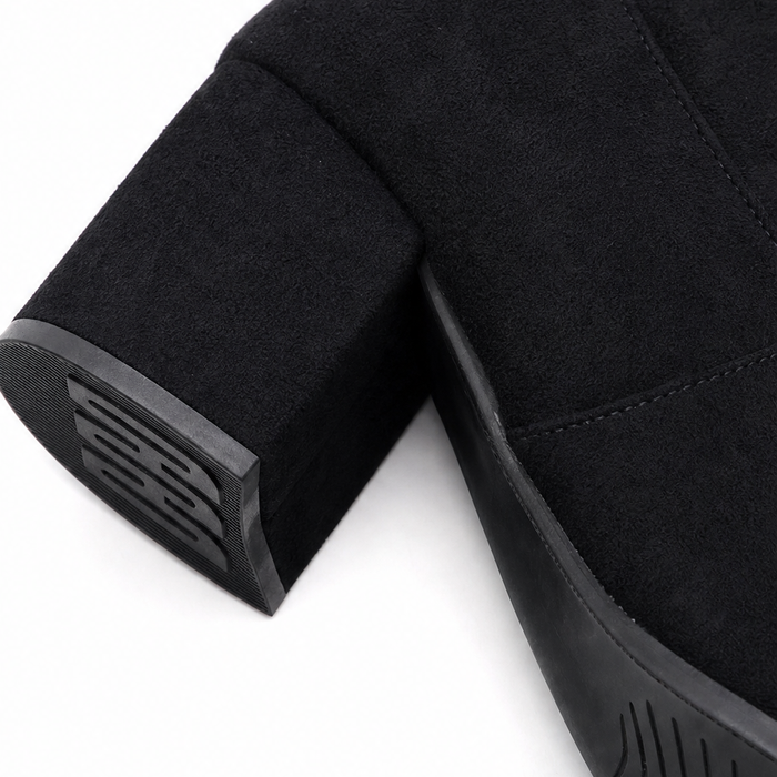 Legluxe – Stretch Suede-Look Over-The-Knee Boots