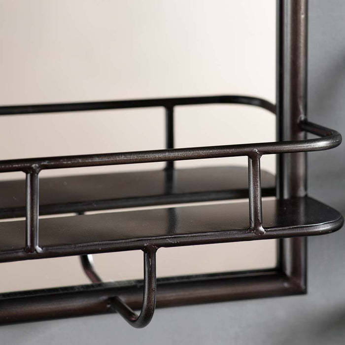 Lichtenstein Rectangle Mirror Black