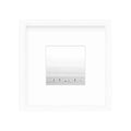 "Lineup Shelfie" Shelfie framed coastal print by Lauren Marttila