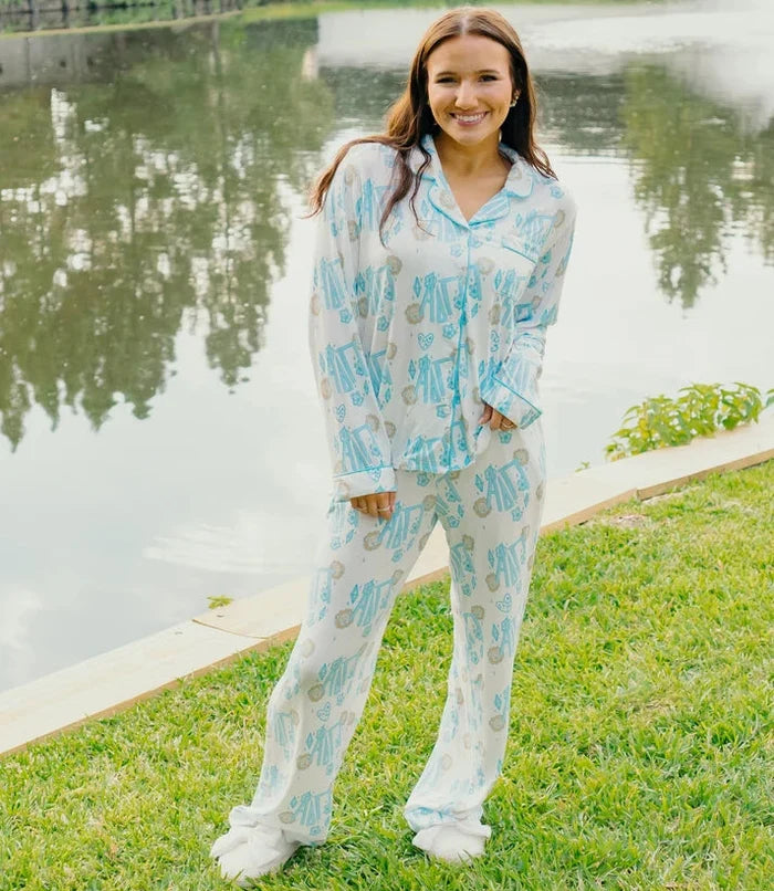 Long Set Pajamas- Alpha Delta Pi