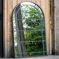 Longfield Outdoor Mirror Black